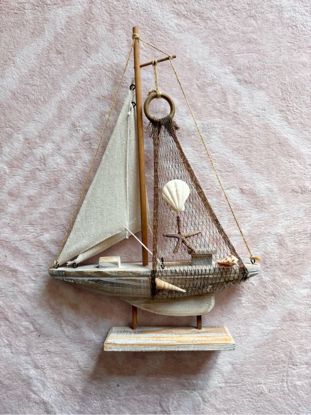 ⛵️ Wooden Sailboat Home Decor ⛵️